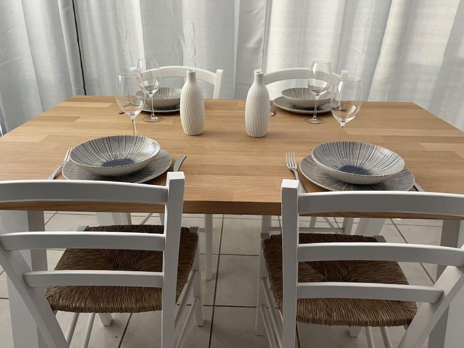 Superbe T2 Vue Mer, Clim, Parking Gratuit Canet-en-Roussillon Exterior foto